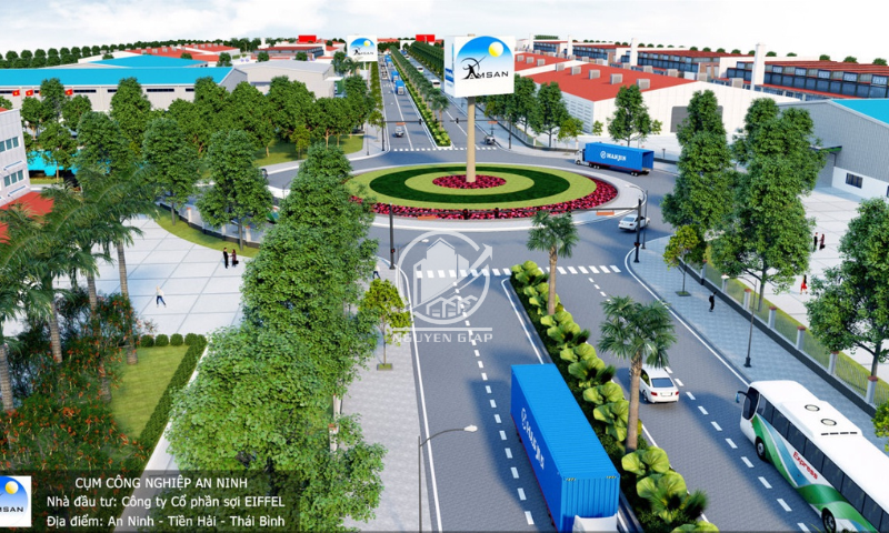 Cho thuê nhà xưởng từ 3000m2 CCN An Ninh – Tiền Hải, Hưng Yên