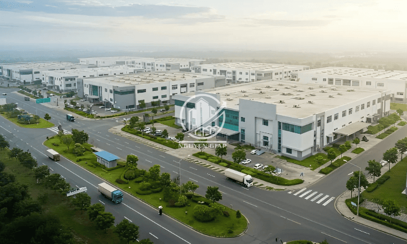 Nhà xưởng cho thuê từ 1500m2 trong CCN Quỳnh Giao, Hưng Yên