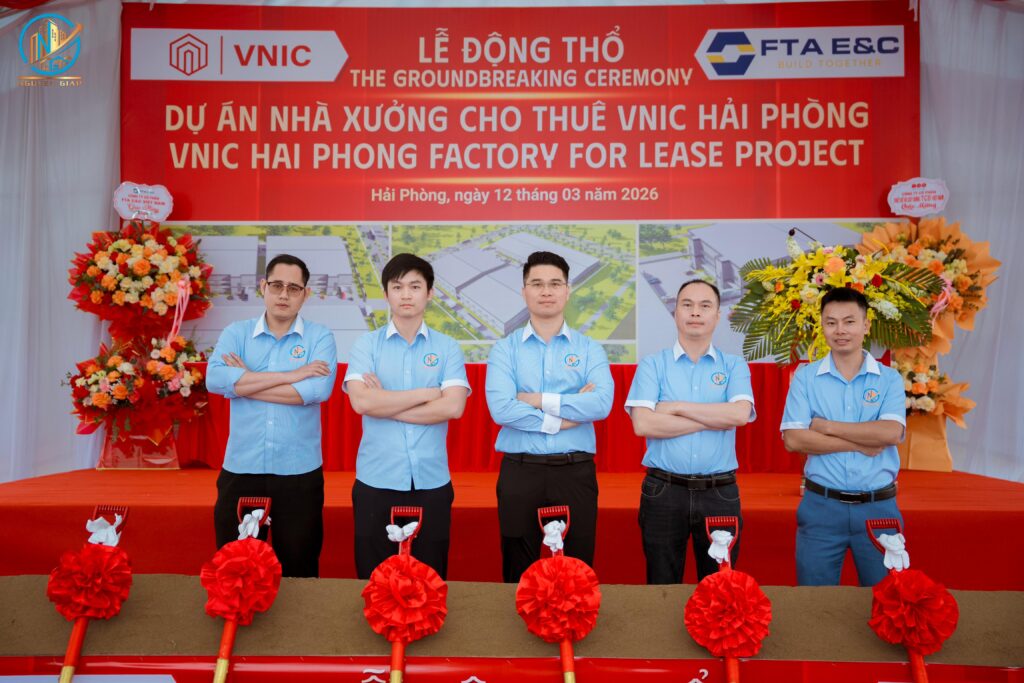 Nguyen Giap General đầu tư xây dựng nhà xưởng cho thuê ở KCN An Phát 1, Hải Phòng