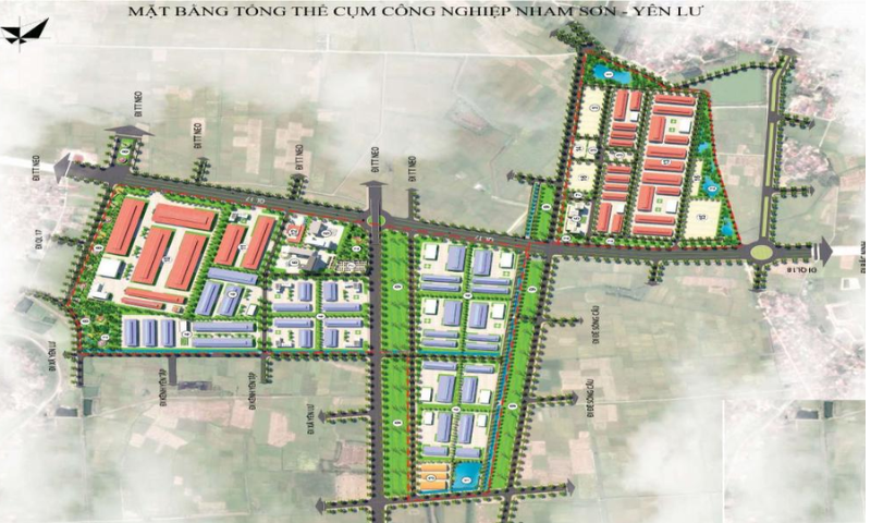 CỤM CÔNG NGHIỆP NHAM SƠN – YÊN LƯ, BẮC NINH