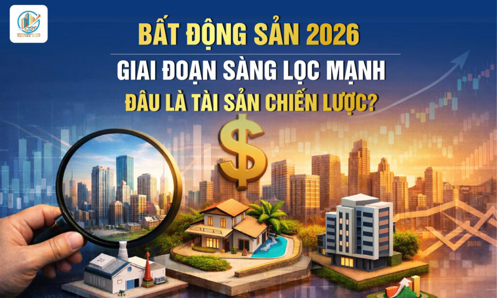 Bất động sản 2026: Giai đoạn sàng lọc mạnh, đâu là tài sản chiến lược?